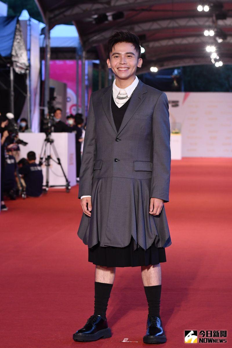 ▲金鐘55星光大道主持人黃豪平。(圖/NOWnews影像中心攝