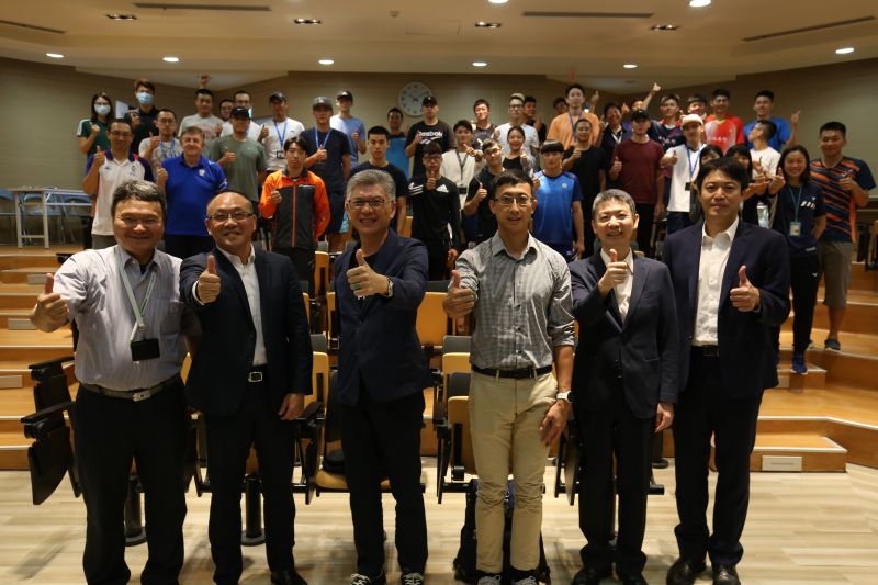 ▲中華奧會今(26)於國訓中心舉辦運動經紀論壇。(圖/中華奧會提供)