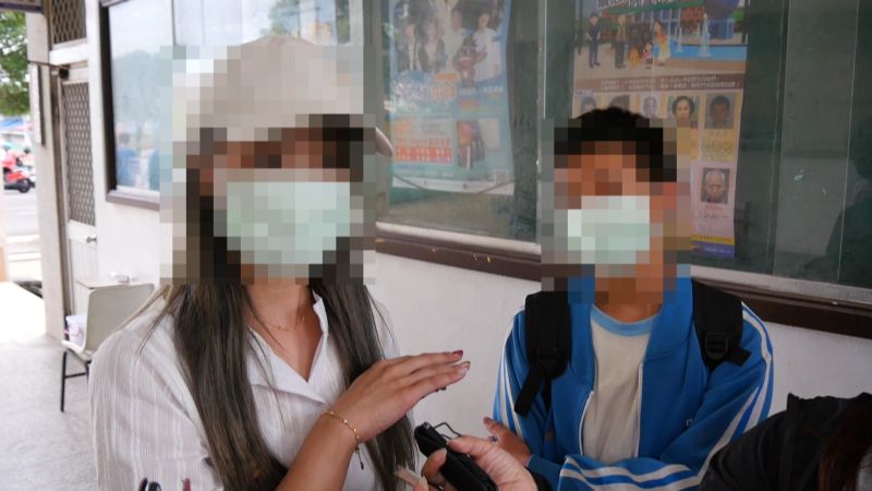 ▲兒子遭毆打,家長氣憤不已並堅決要提告。(圖/記者蔡若喬攝)
