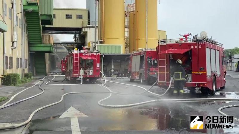 影/正新輪胎溪州工廠火警 4人嗆傷送醫