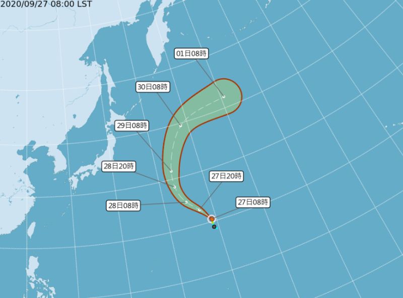 朝西北走！第13號颱風「鯨魚」生成　對台灣無影響
