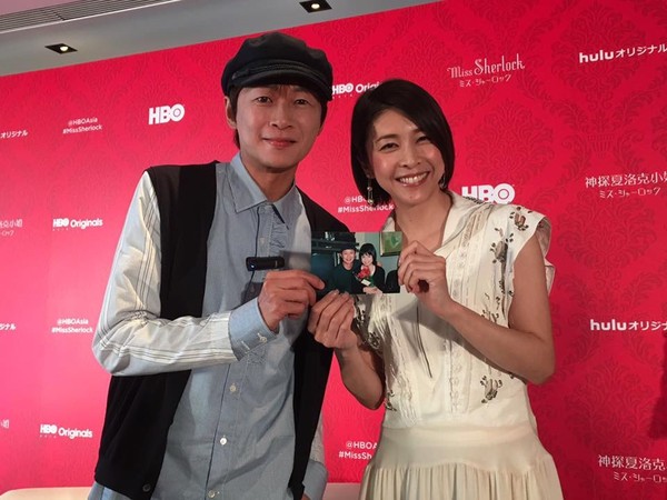 ▲吳建恆在兩年前曾與竹內結子在台灣相見。（圖／翻攝吳建恆臉書）