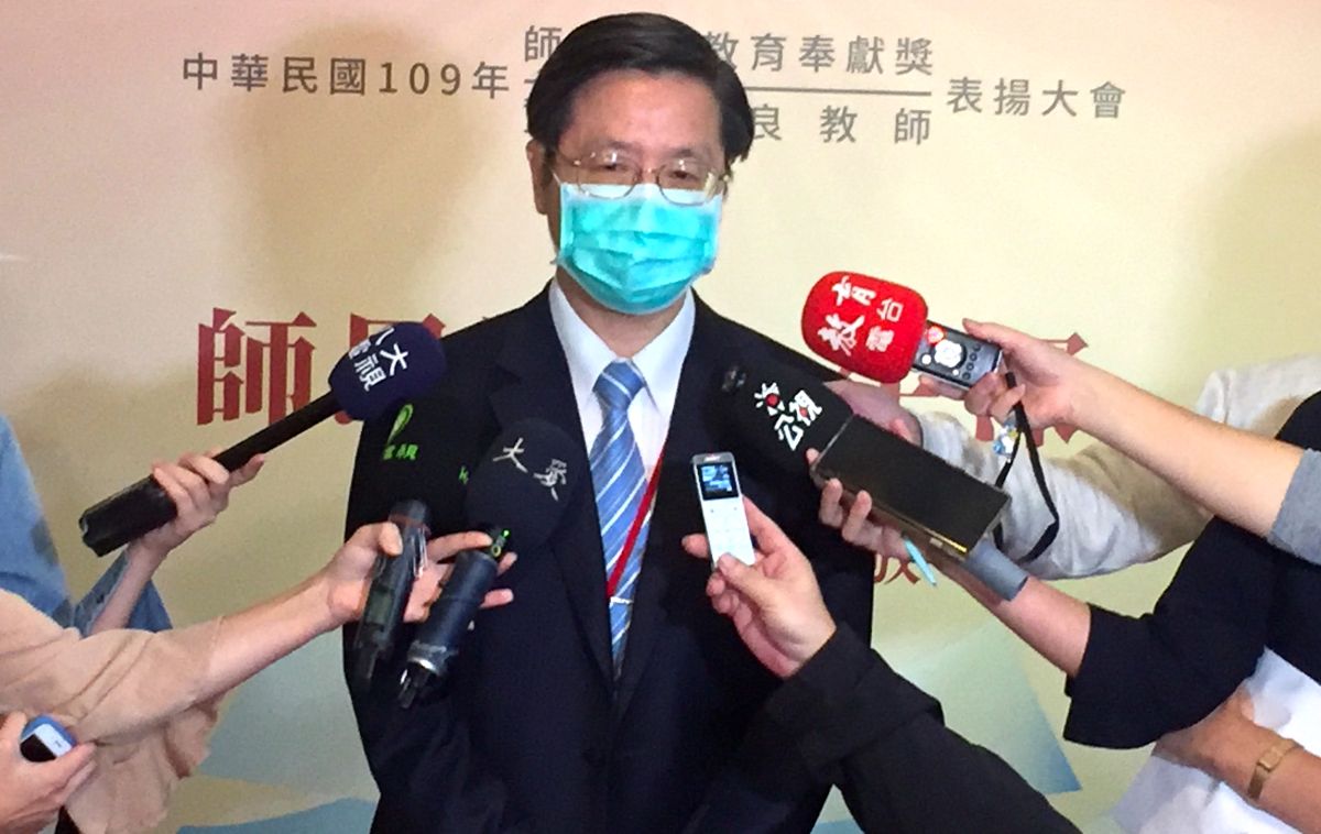 ▲台灣大學副校長張上淳獲109年師鐸獎。（圖／記者黃仁杰攝,2020.09.28）