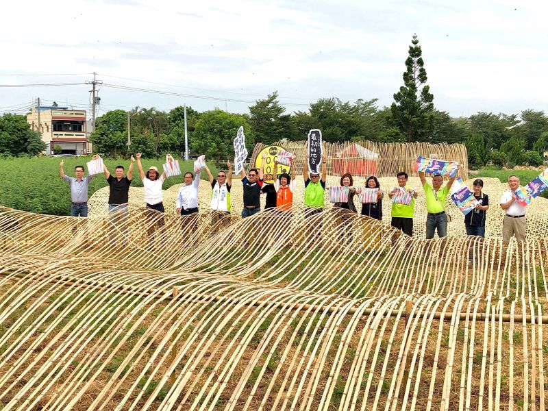 ▲
「2020雲林巾彩耕地藝術節」為期11天在雲林縣虎尾鎮隆重登場。（圖／記者洪佳伶攝，2020.09.28）