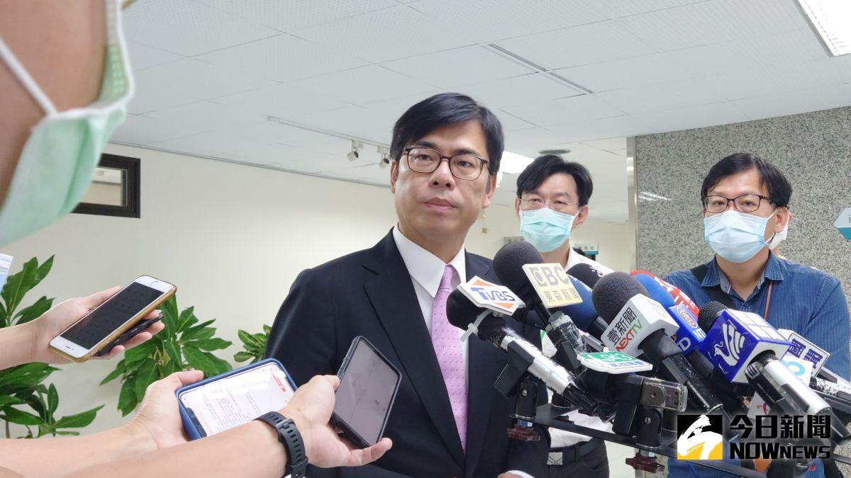 ▲高雄市長陳其邁認為，改回到原本申請的名字是「理所當然」。（圖／記者鄭婷襄攝）