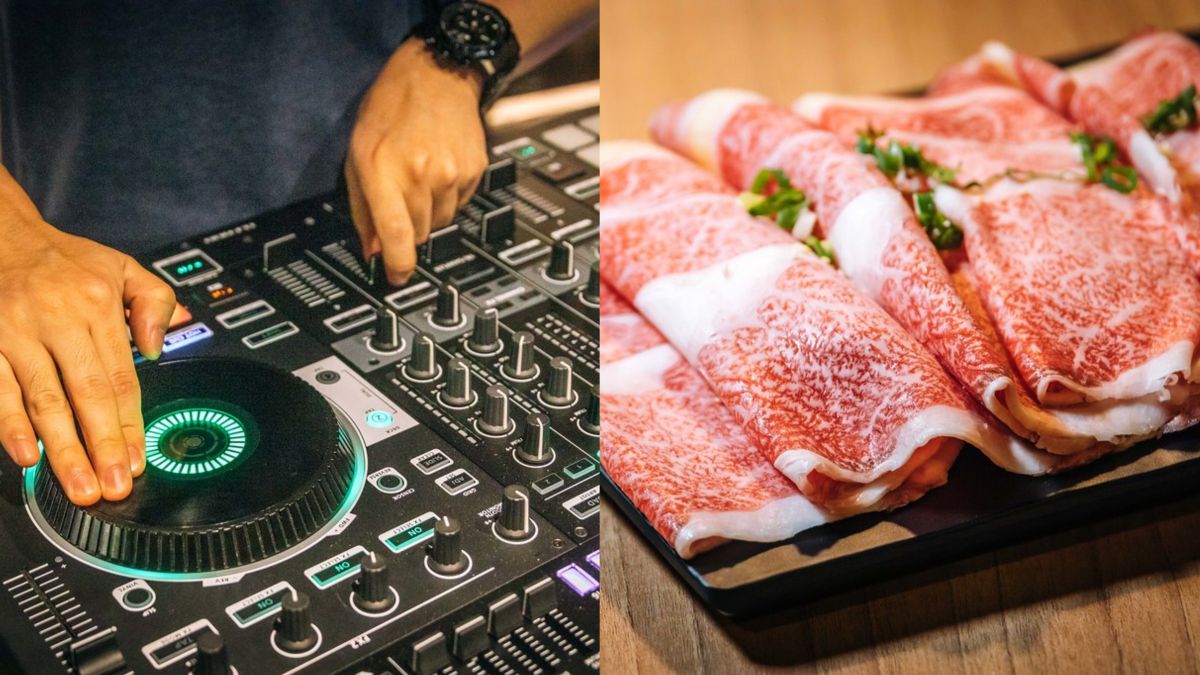 ▲板橋最強燒肉吃到飽！DJ放歌搭日本和牛、生啤酒暢飲超High。（圖／寒武紀）