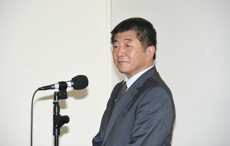 ▲衛福部長陳時中因防疫有佳,聲量提高。(圖/記者林調遜拍攝)
