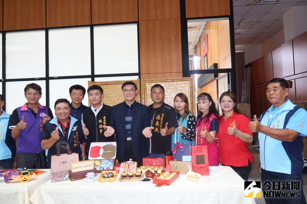 ▲鹿港四季紅秋收系列活動推廣糕餅美食，提供大家休閒、知性、滿足味蕾在地體驗，歡迎大家踴躍來迺鹿港。（圖／記者陳雅芳攝，2020.09.30）