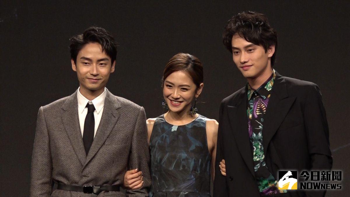 ▲第57屆金馬獎於今天揭曉入圍名單，由楊千霈（中）、林鶴軒（左）扛下主持棒，范少勳（右）擔任揭獎嘉賓。（圖／記者朱永強攝） 