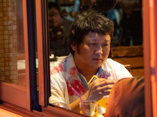 ▲納豆再次入圍最佳男配角,哭到不行。(圖/金馬執委會)