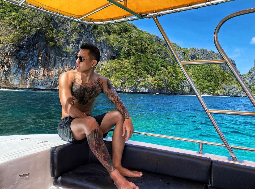 ▲瘦子專輯發想地！菲律賓愛妮島入鏡MV美翻。（圖／取自瘦子IG）