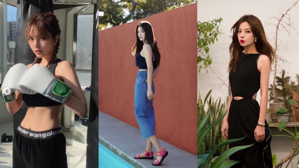  ▲周揚青、宋慧喬、趙薇分享瘦身秘訣。（圖／趙薇微博、翻攝自IG@gracechowwwww、kyo1122）