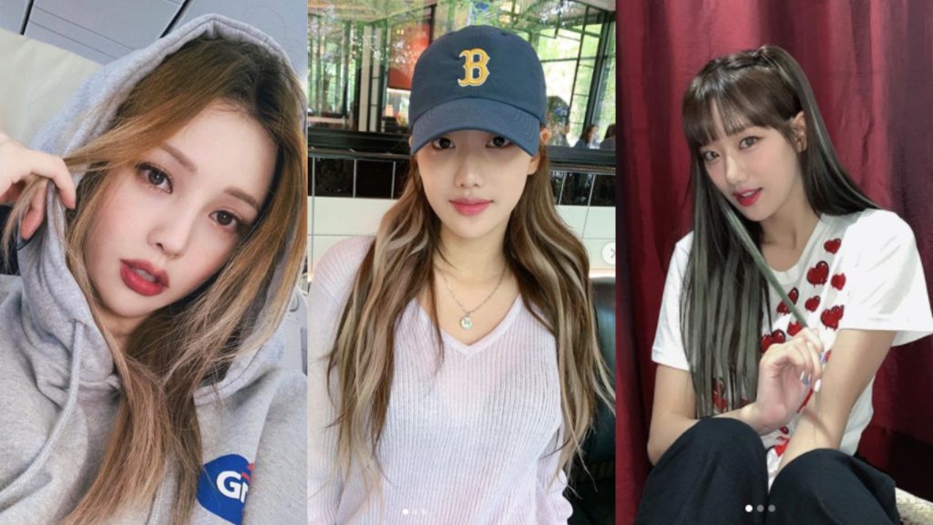 ▲秋冬流行歐美手刷染，明暗交錯的線條顯得髮絲更有律動感。（圖／翻攝自IG@ponysmakeup、betterlee_0824）