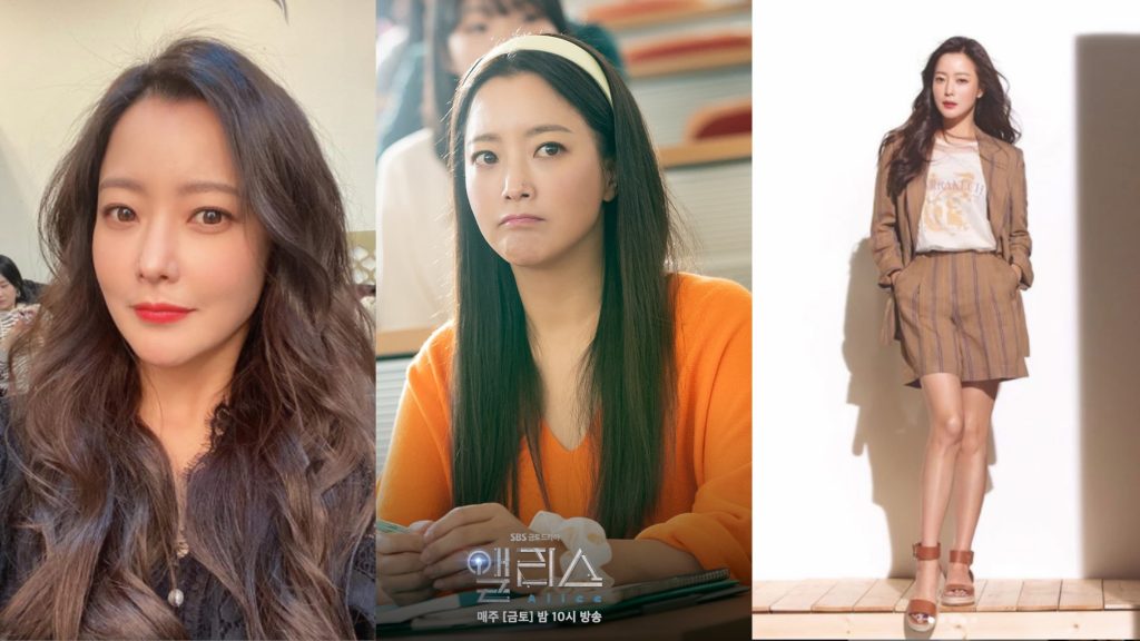 ▲43歲金喜善出演韓劇《愛麗絲Alice》。（圖／翻攝自IG@lovely.katie.k、sbsdrama.official）