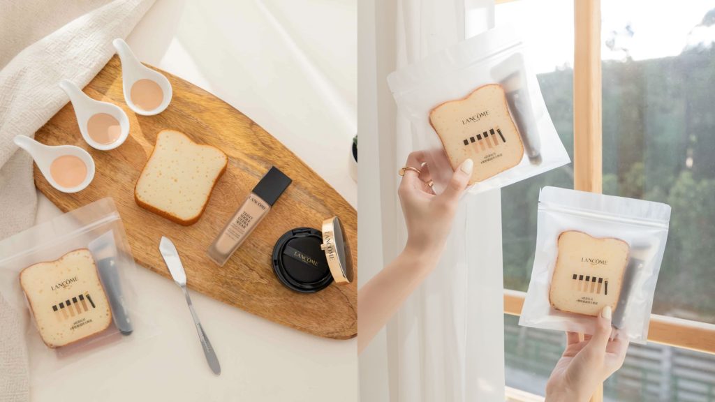 ▲蘭蔻奶茶吐司刷具組。（圖／蘭蔻）