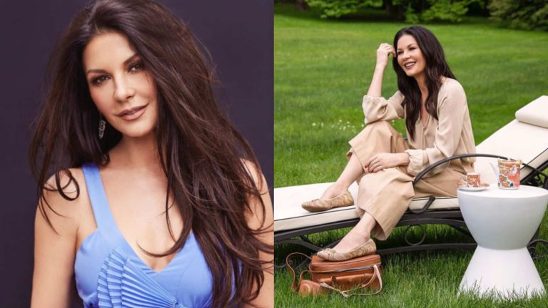 ▲英國女星凱薩琳麗塔瓊絲。（圖／VOGUE提供）