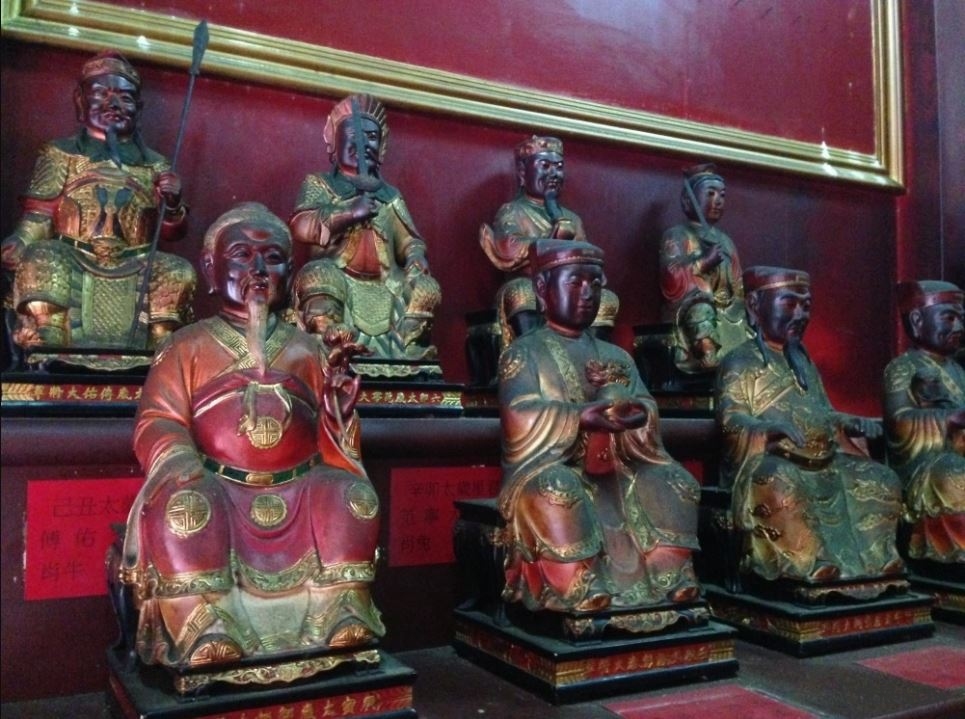 東適巧聖仙師廟太歲星君。（圖／記者連宜方攝）