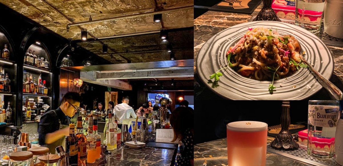 ▲搭上買醉列車！忠孝復興餐酒館「特色調酒+慢烤牛排丼飯」超對味。（圖／歡迎光臨，東宅Vida Cómoda）