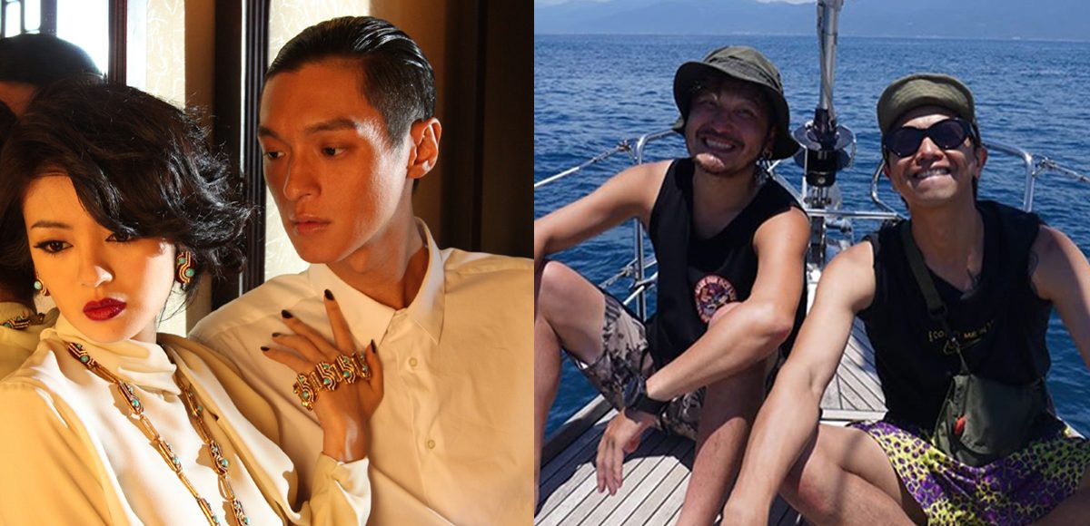 ▲安以軒與安鈞璨、KID與小鬼。（圖 / 翻攝安以軒微博、KID Instagram）