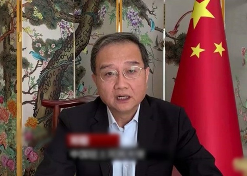 ▲中國駐土耳其大使鄧勵。資料照。（圖／翻攝自微博）