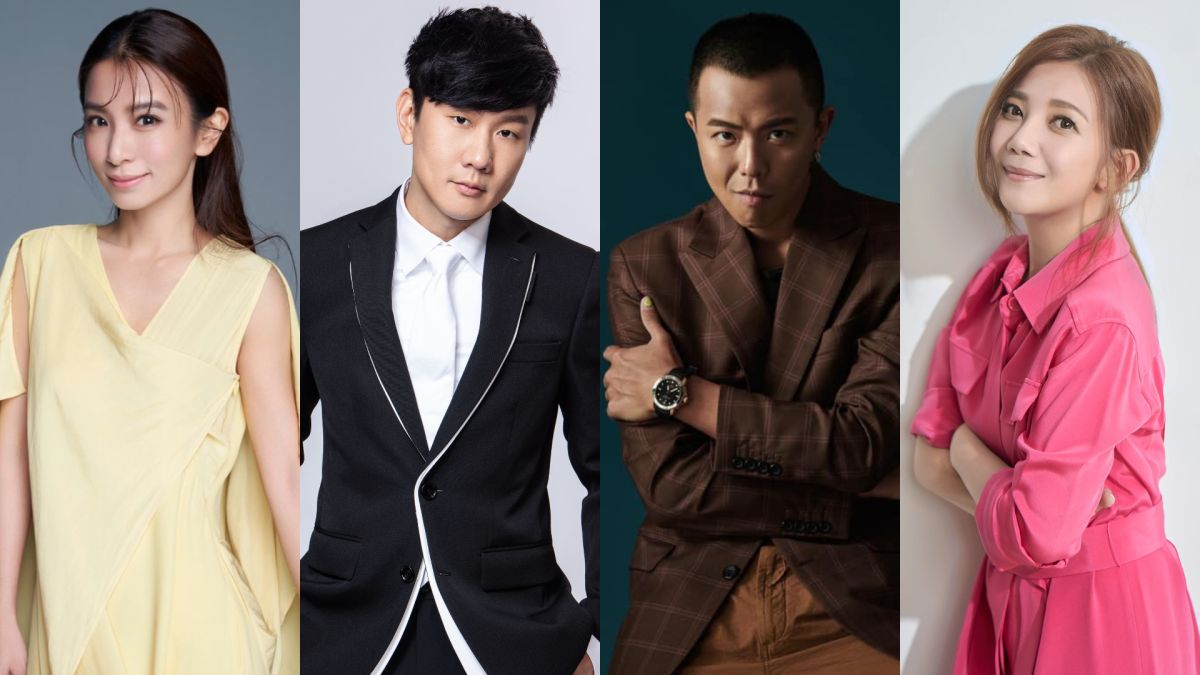 ▲第31屆金曲獎金晚登場，左圖起為田馥甄、林俊傑、黃鴻升、梁靜茹。（圖／台視提供、黃鴻升臉書）