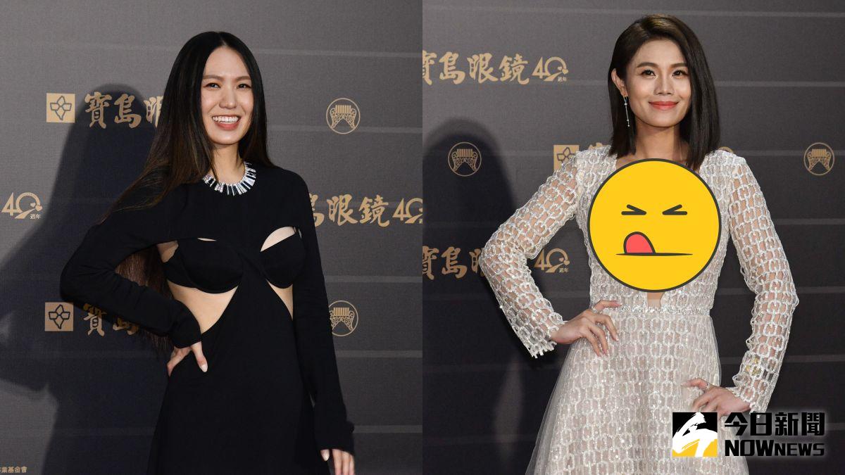 ▲孫盛希（左）、朱海君（右）紅毯上爭艷吸睛。（圖／NOWnews影像中心） 