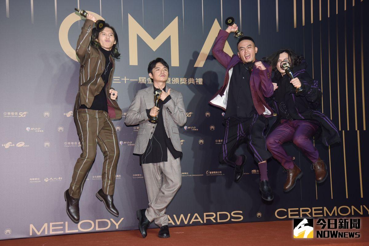 ▲滅火器樂團拿下「最佳樂團獎」。（圖／NOWnews影像中心）
