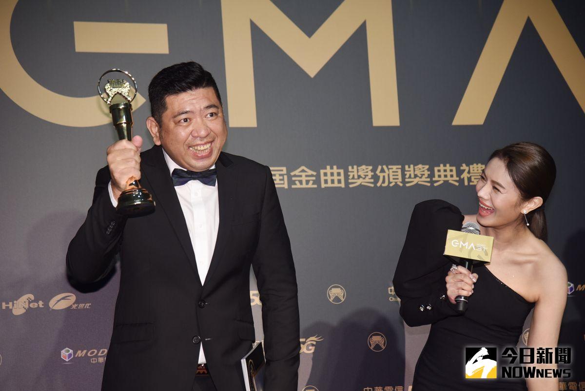 ▲NONO（左）因朱海君得獎表示要請吃雞排，但總公司沒接電話。（圖／NOWnews影像中心）
