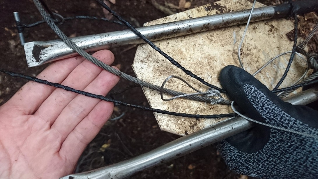 ▲日前發生台灣黑熊身陷「山豬吊」獵具事件，台灣黑熊保育協會在臉書發文，希望管制獵具。（圖／翻攝自台灣黑熊保育協會）