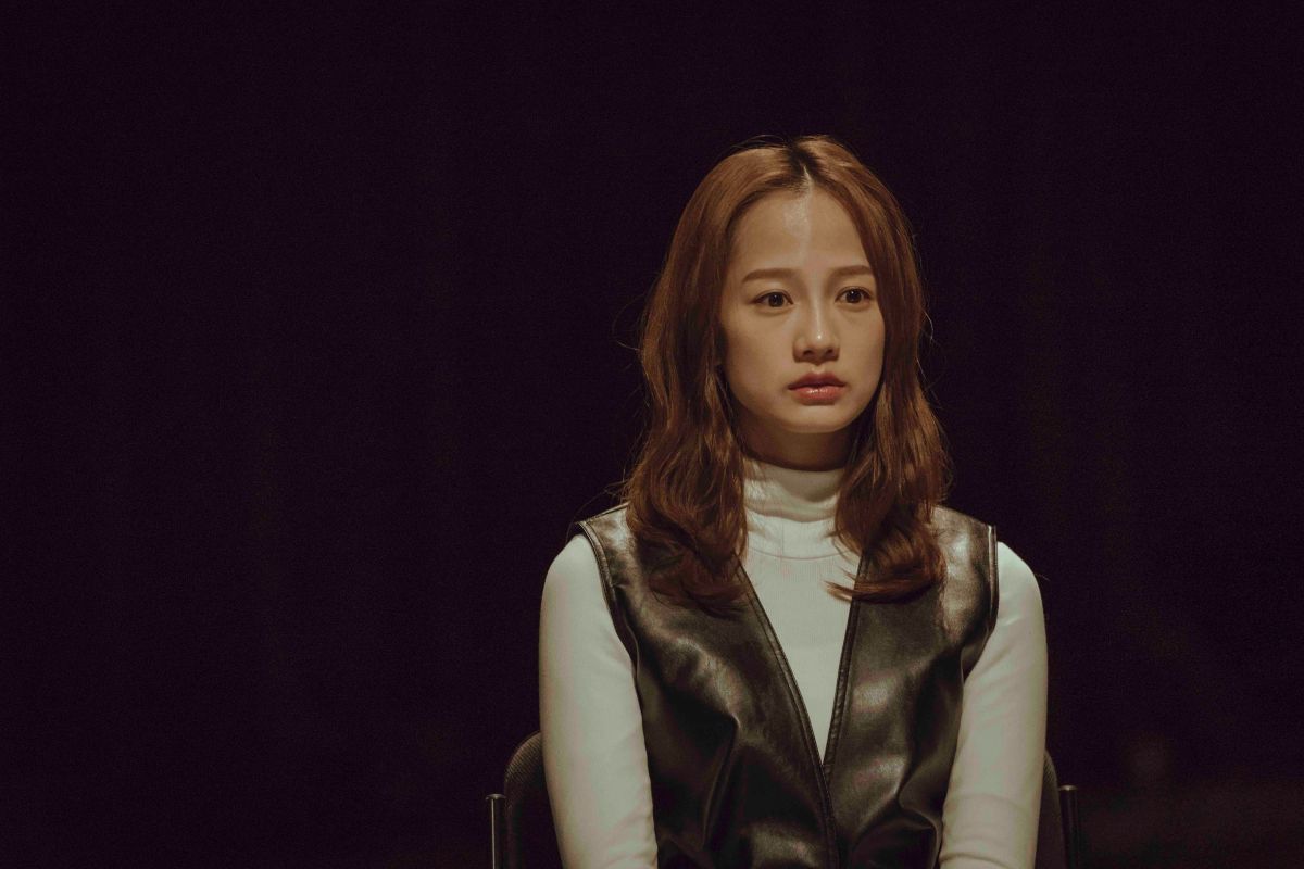 ▲《黑喵知情》簡嫚書因為憂鬱症母親自殺大受打擊。（圖 / LINE TV提供）