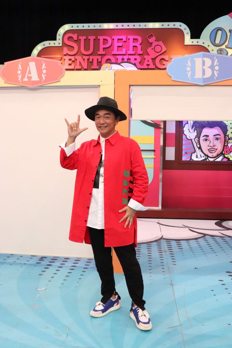 ▲被問到是否頂替《玩很大》小隊長位置,憲哥僅表示「不知道,也許」。(圖/中天提供)
