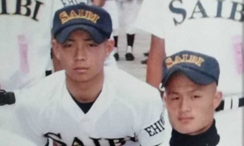 ▲高岸宏行（右）、前田裕太過去是濟美高校球員。（圖／取自東京體育報）