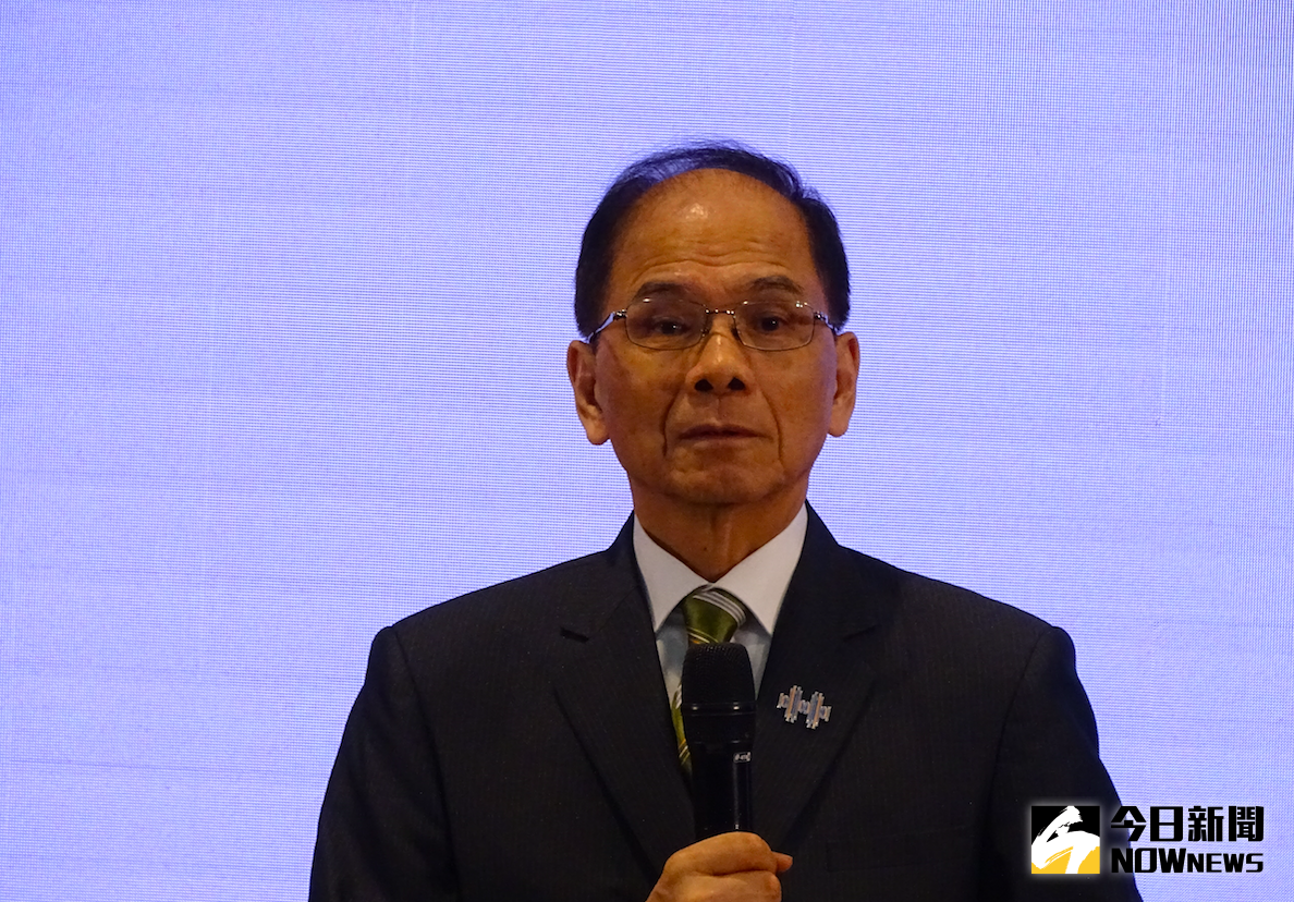 ▲美國總統川普確診，立法院長游錫堃祝他早日康復，領導世界對抗中國。（圖／記者呂炯昌攝.2020.10.05）