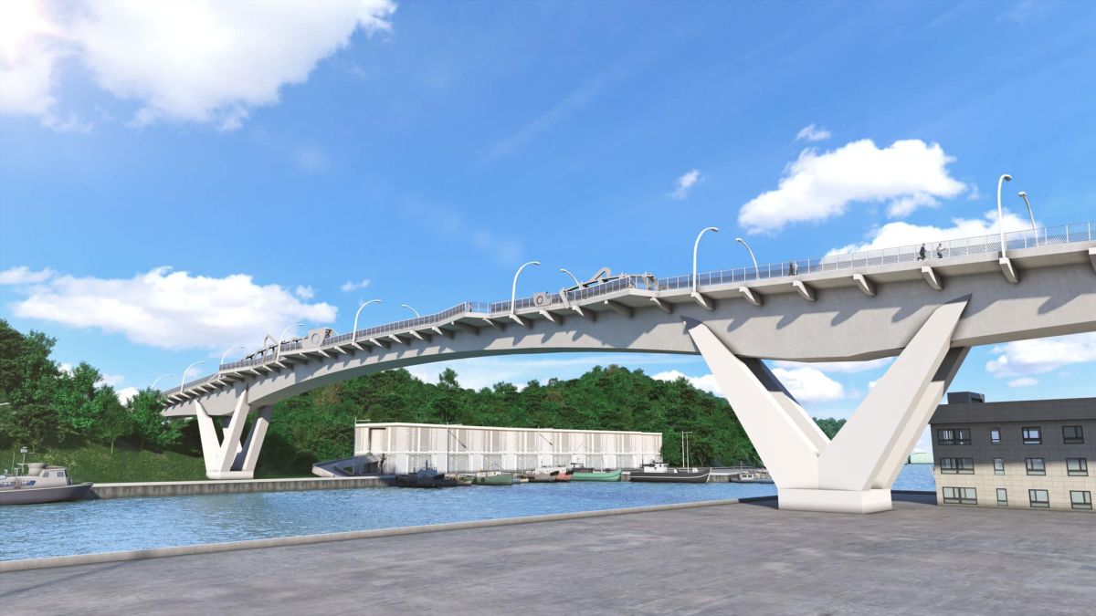 ▲南方澳跨港大橋啟動重建計畫，預計  2022 年 10 月以前完工，未來將會由港務公司負責維運管理。（圖／交通部）