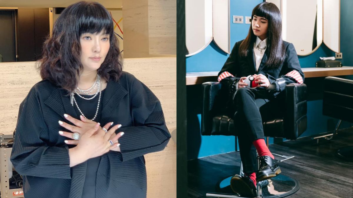 ▲唐綺陽（左圖）與金曲新人持修撞臉？（圖／唐綺陽、持修臉書）