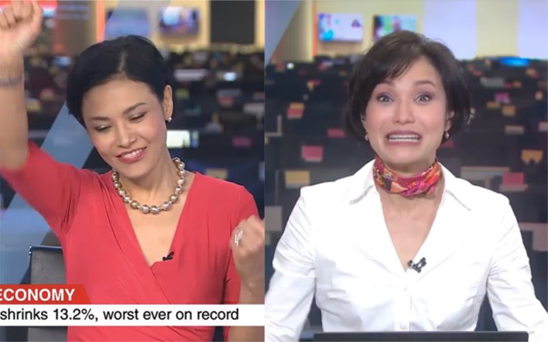 ▲新加坡亞洲新聞台（Channel News Asia, CNA）的知名女主播張玉清（Glenda Chong）。