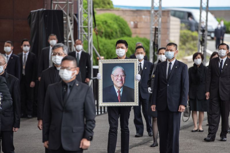 ▲前總統李登輝於7日舉行奉安儀式,長眠五指山。(圖/軍聞社提供)