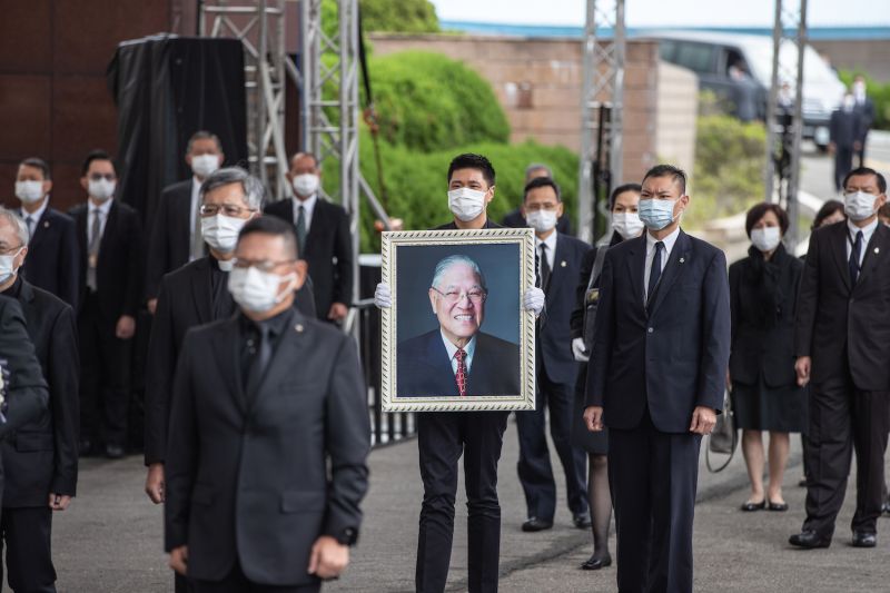 ▲前總統李登輝於7日舉行奉安儀式，長眠五指山。（圖／軍聞社提供）