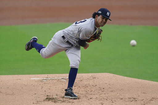 ▲洋基隊投手Deivi Garcia。（圖／美聯社／達志影像）