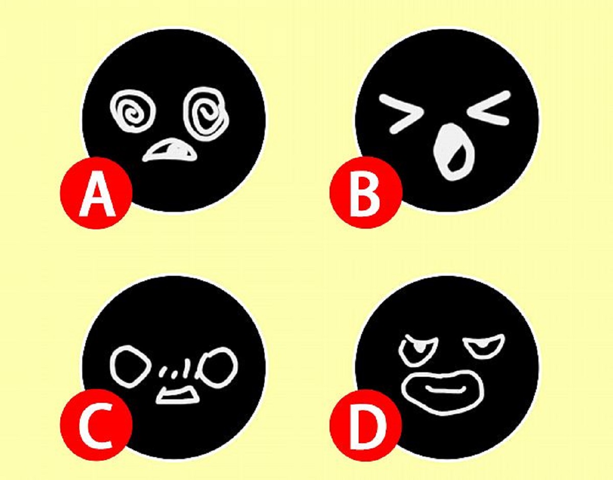▲直覺選出4種表情誰在偷笑？測你的「讀心能力」有多強？（圖／翻攝自《Look Pretty 美日誌》）