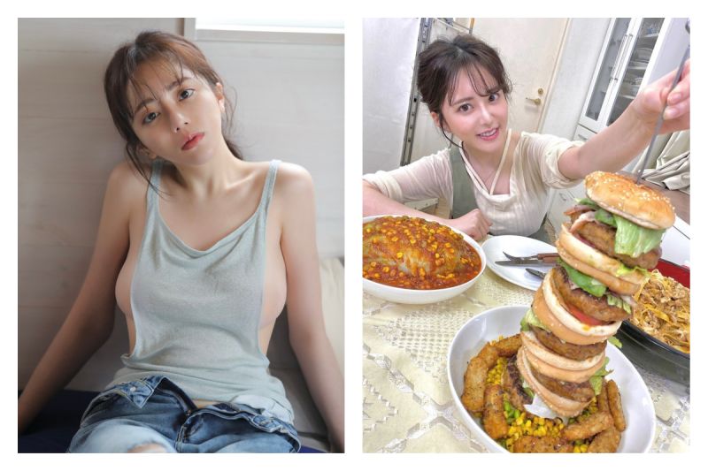 大胃王正妹食量驚人兼具逆天好身材　網友全暴動：我養妳
