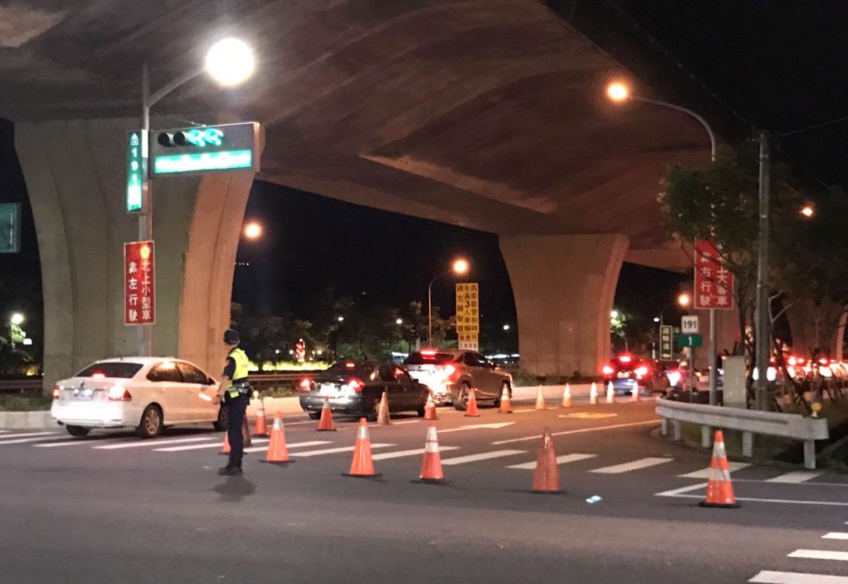 ▲因應國慶三天連假，宜蘭警方準備投入2000人次警力及400多人次民力維持交通秩序。（圖／宜蘭縣警局提供)