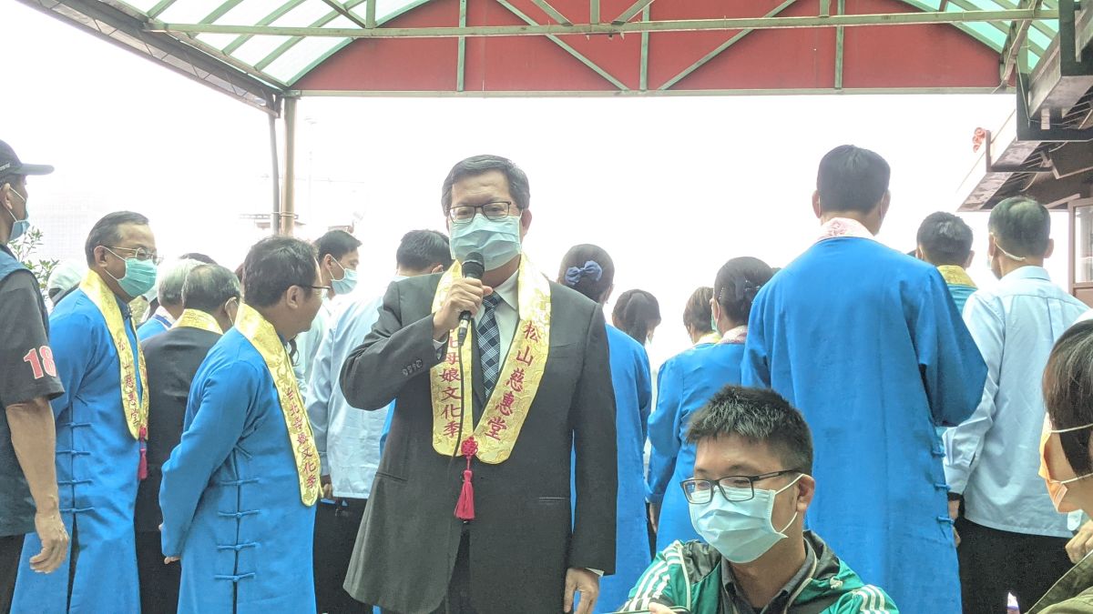 ▲各界關注桃園市長鄭文燦的下一步，鄭文燦並未直接回應，僅說，希望台灣更好、希望國家更好。（圖／記者鄭宏斌攝，2020.10.09）