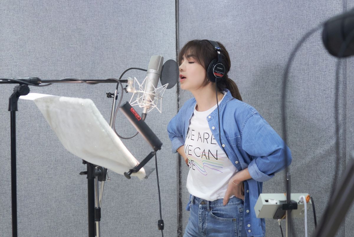 ▲Ella獻唱公益歌曲，為LGBTQ的族群朋友們發聲。（圖／We are,we can be提供）