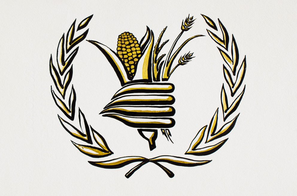 ▲聯合國世界糧食計劃署（WFP）警告，戰爭和全球暖化造成的旱災影響所及，已使阿富汗1/3人口面臨嚴重或非常嚴重的飢餓風險，相當於1400萬人。（圖／翻攝自Nobel Prize官網）