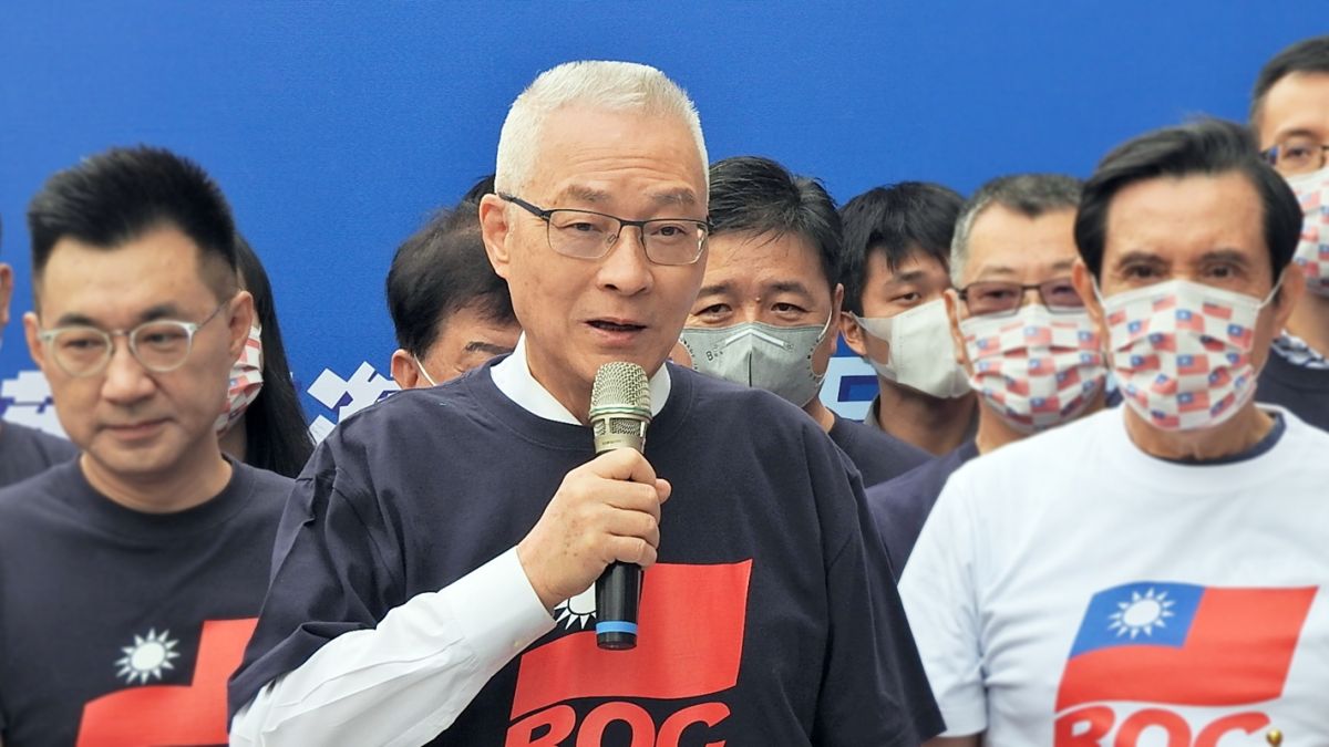 ▲國民黨前主席吳敦義不認同「改黨名」，他更否認立法院國民黨團總召林為洲拋出改名主張與他有關。( 圖／記者陳弘志攝 )