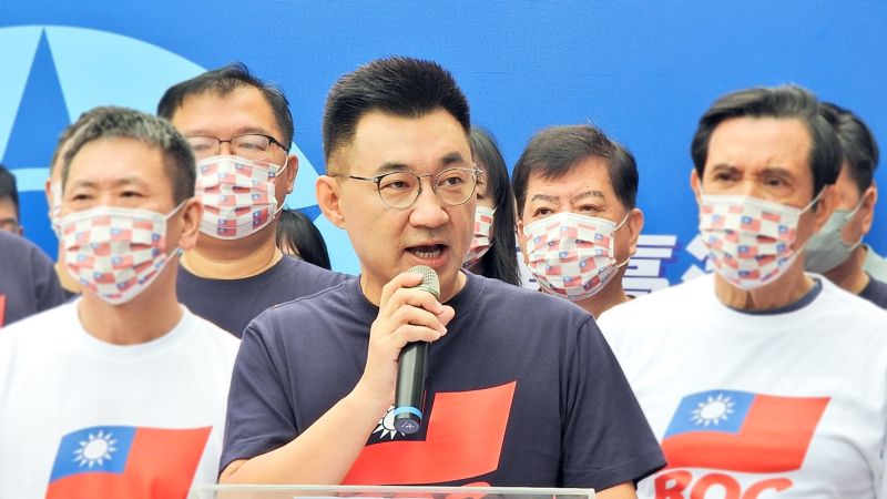 ▲國民黨主席江啟臣10日呼籲蔡政府「衷心期盼執政黨在慶祝國慶時,更要思考自身對於中華民國的認同,而不是只停留在片面與切割之中」。(