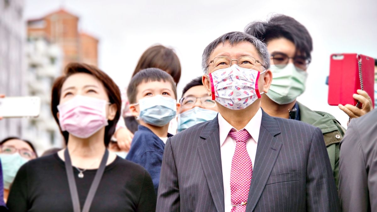 ▲蔡英文總統今天發表國慶演說，台北市長柯文認為內容四平八穩。( 圖／台北市政府提供，2020.10.10 )