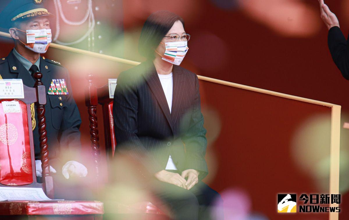 ▲兩岸關係日漸緊張，蔡英文總統在109年國慶大會上發表演說表示，維持兩岸關係的穩定，是兩岸共同的利益。（圖／記者葉政勳攝，2020.10.10）