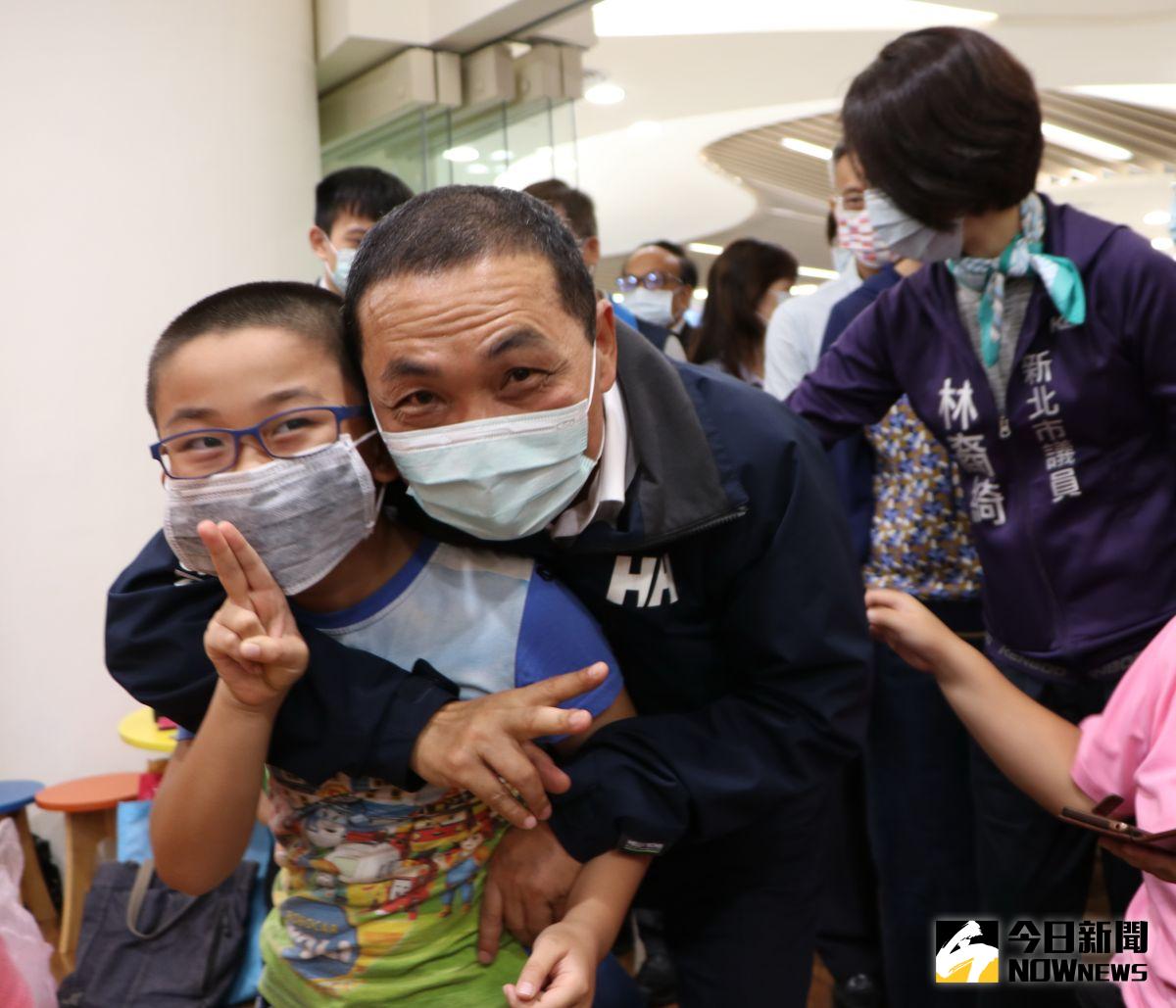 ▲新北市長侯友宜強調，「中華民國養我、育我、護我，永遠在我心中」。(圖/記者陳志仁攝,2020.10.11)